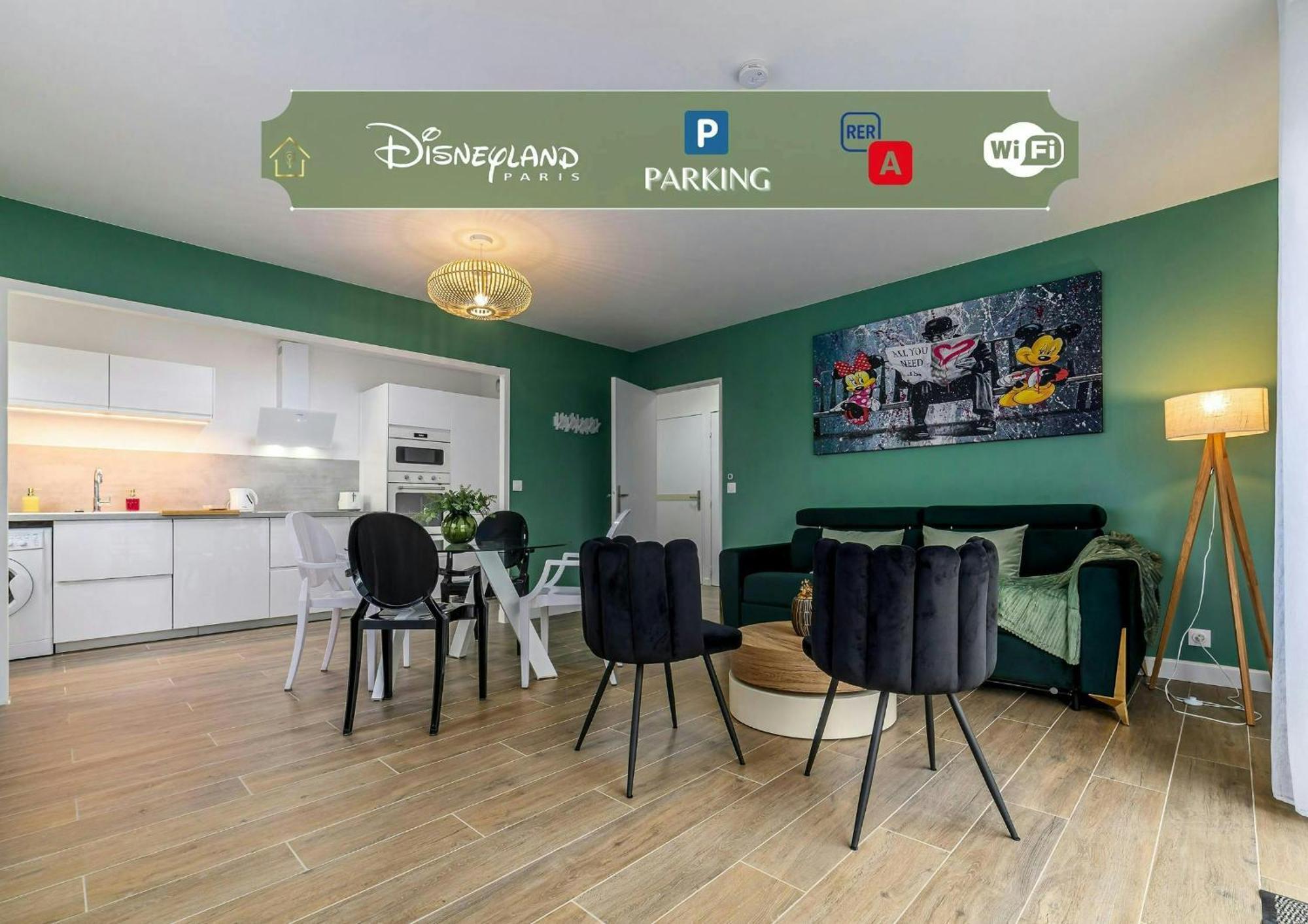 فيلا L'Emeraude Magic Dreams Near Disneyland مونتِفرا المظهر الخارجي الصورة